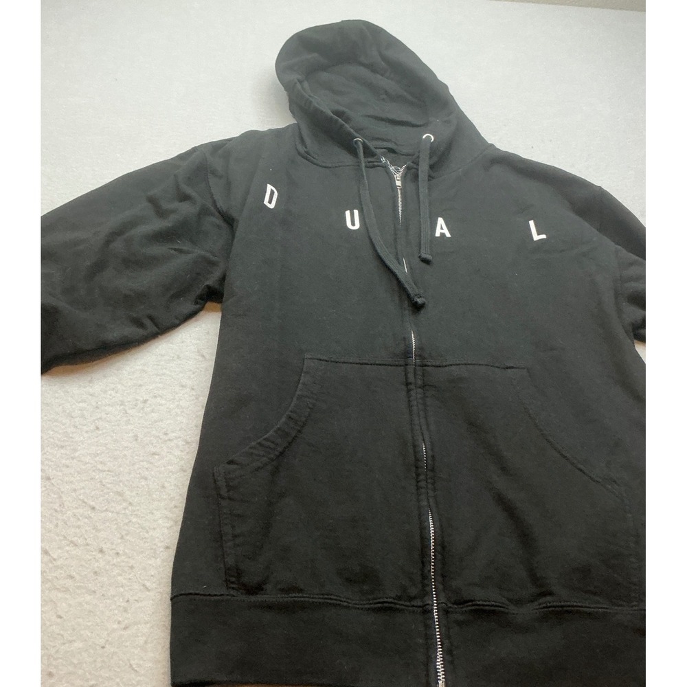 The Rose Band Zip Up Hoodie Dawn to Dusk Tour Graphic Black Independent Mens XL